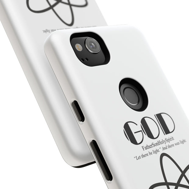 Phone Case - Faith-Inspired Atom Design