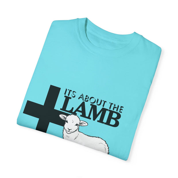 Faith-Inspired Unisex T-Shirt - "It's About The Lamb not the rabbit"