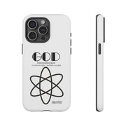 Phone Case - Faith-Inspired Atom Design