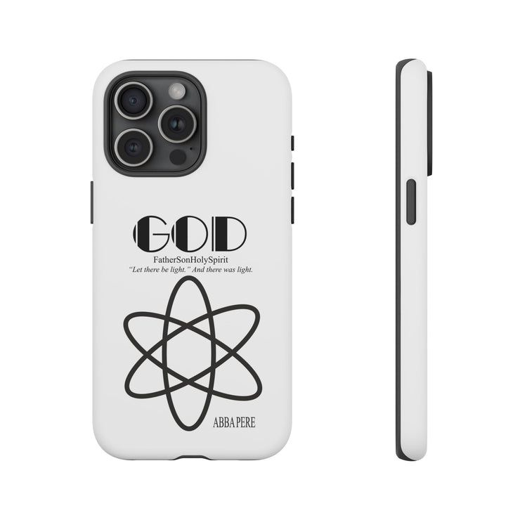 Phone Case - Faith-Inspired Atom Design
