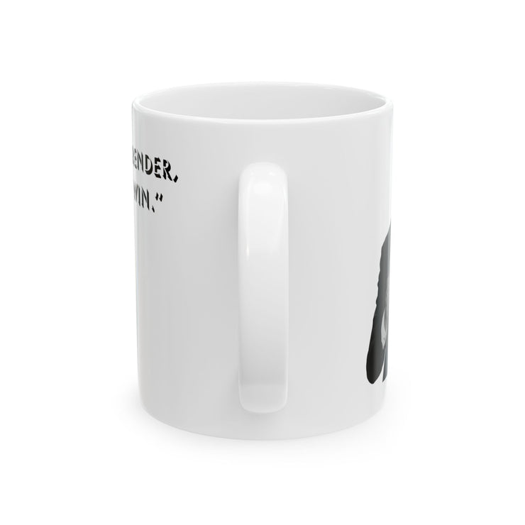 Charlie Kirk Quote Ceramic Mug