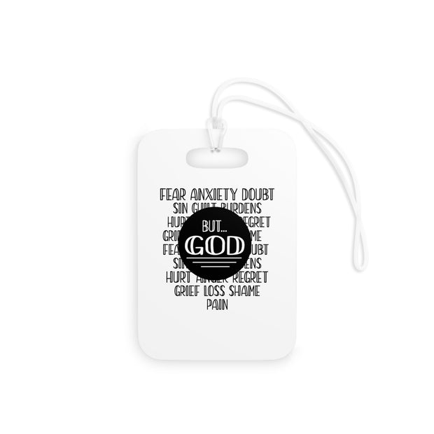 Abba Père-But God Faith-Inspired Luggage Tags