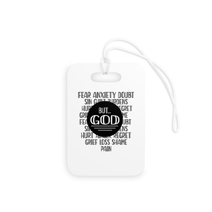 Abba Père-But God Faith-Inspired Luggage Tags