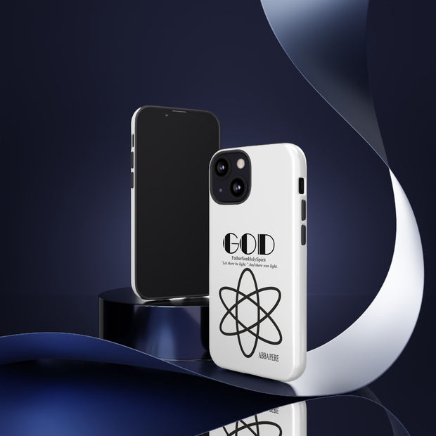 Phone Case - Faith-Inspired Atom Design