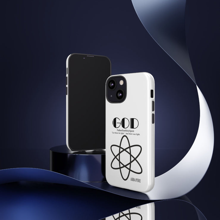 Phone Case - Faith-Inspired Atom Design