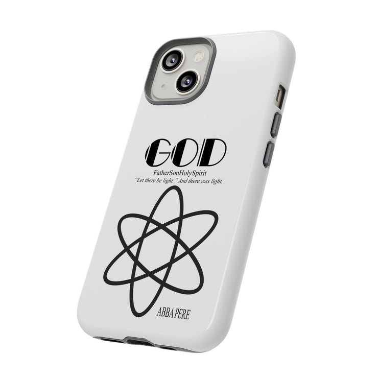 Phone Case - Faith-Inspired Atom Design