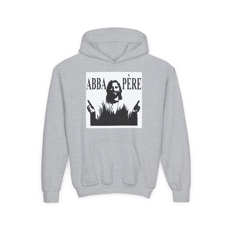 Youth Hooded Sweatshirt with ABBA PÈRE Design