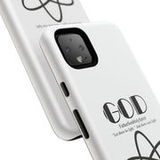 Phone Case - Faith-Inspired Atom Design