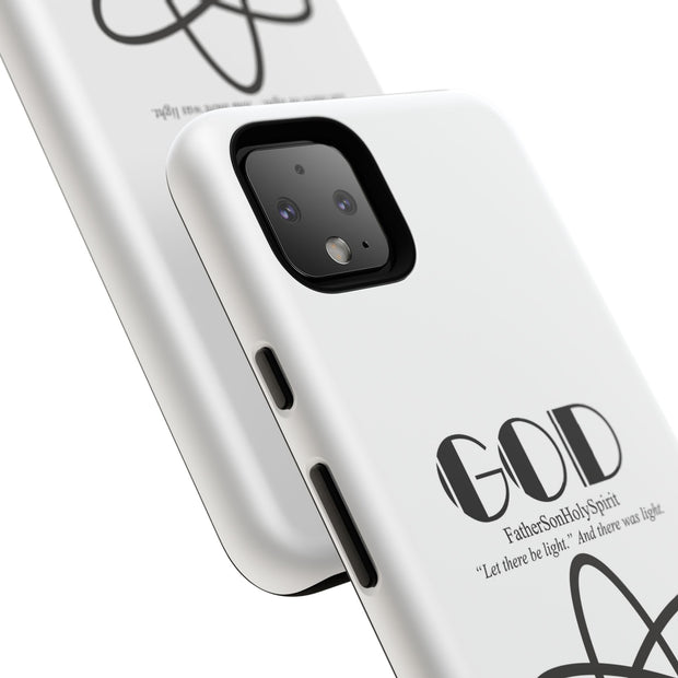 Phone Case - Faith-Inspired Atom Design