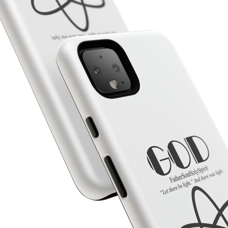 Phone Case - Faith-Inspired Atom Design