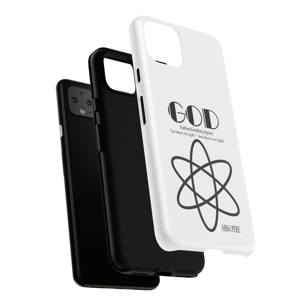 Phone Case - Faith-Inspired Atom Design