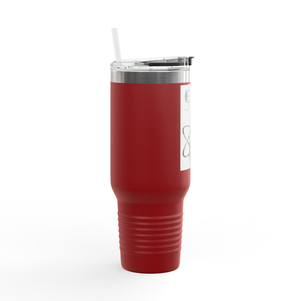 Travel Mug Atom Inspired Abba Père Graphic 40oz Right hand